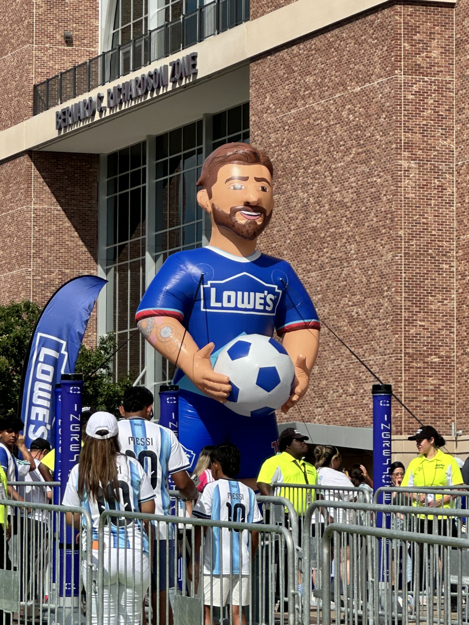 “We Want Messi” Chants Go Unanswered at Texas A&M, But My 86-Year-Old Dad Still Loved the Supersized World Cup Tease