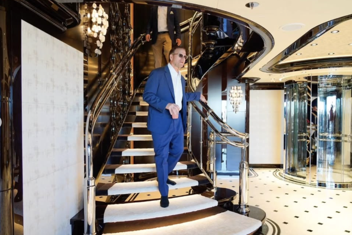 Tilman Fertitta Takes His Superyacht On a Coastal Tour Of Italy — Billionaire Diplomacy At Sea Boosts America's 250th Celebration