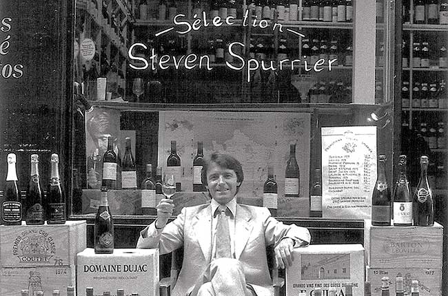 Steven Spurrier, the man behind The Judgement of Paris. (Image from "Steven Spurrier, A Life in Wine")