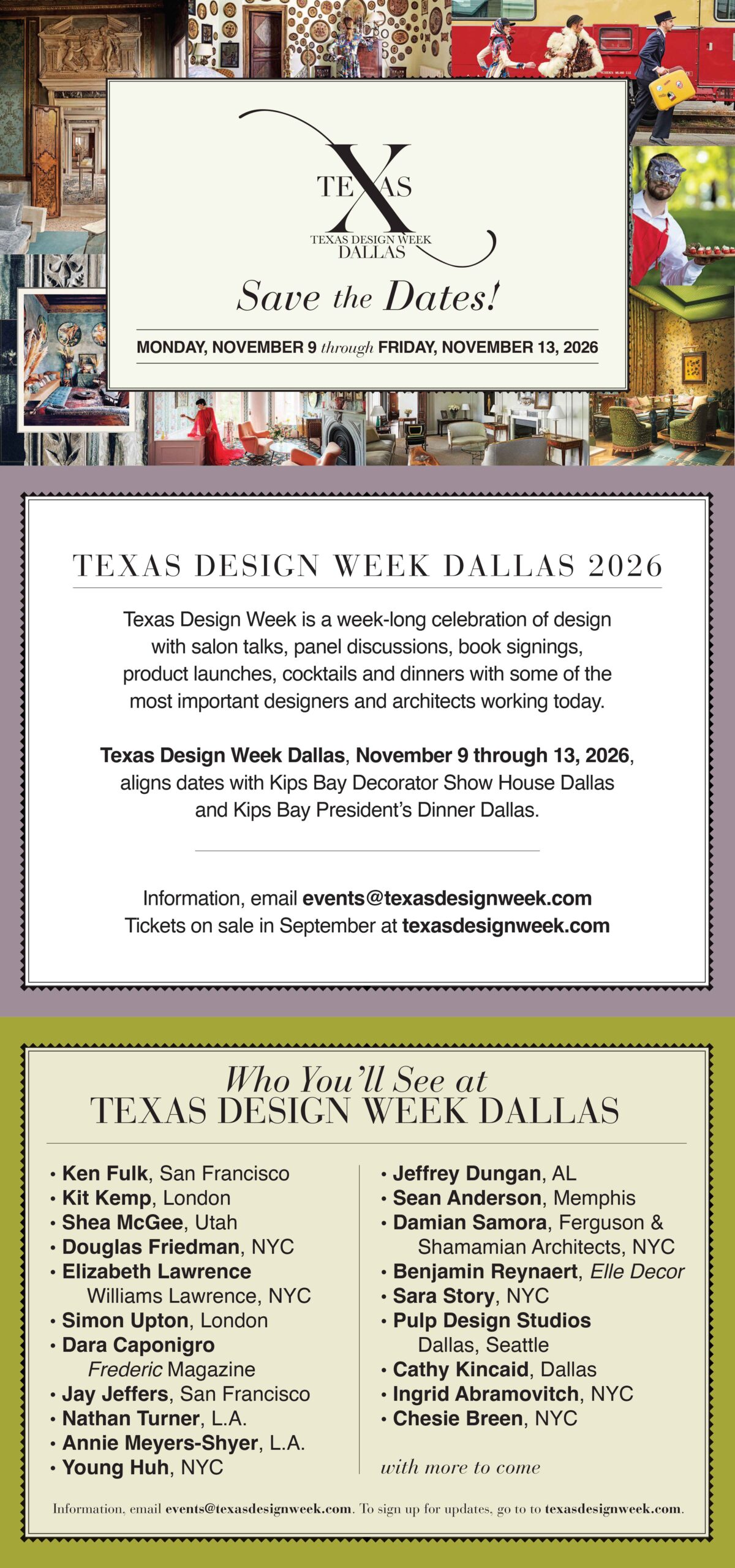Texas Design Week Dallas - Coming soon