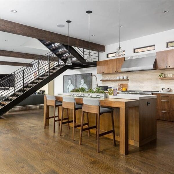 Inside A Sleek and Masculine $4 Million Bachelor Pad in Highland Park