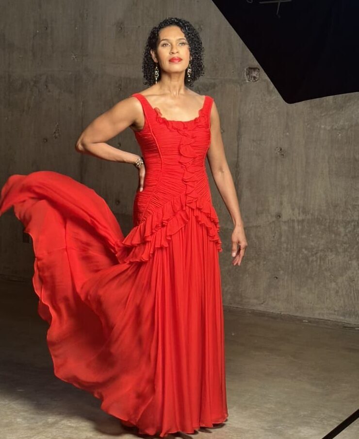 Erica Littlejohn Burnette in Carolina Herrera