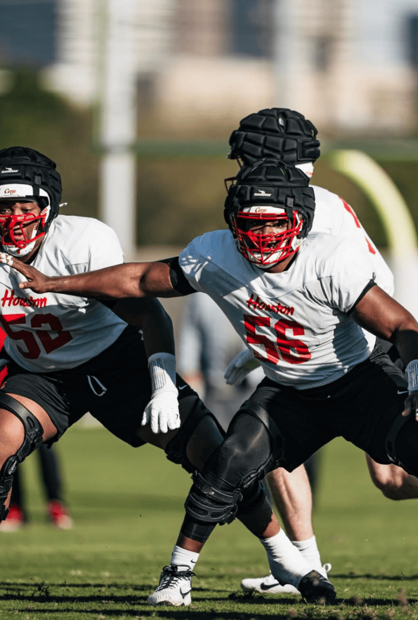 Shadre Hurst should make University of Houston starting quarterback Conner Weigman's job a lot more comfortable.