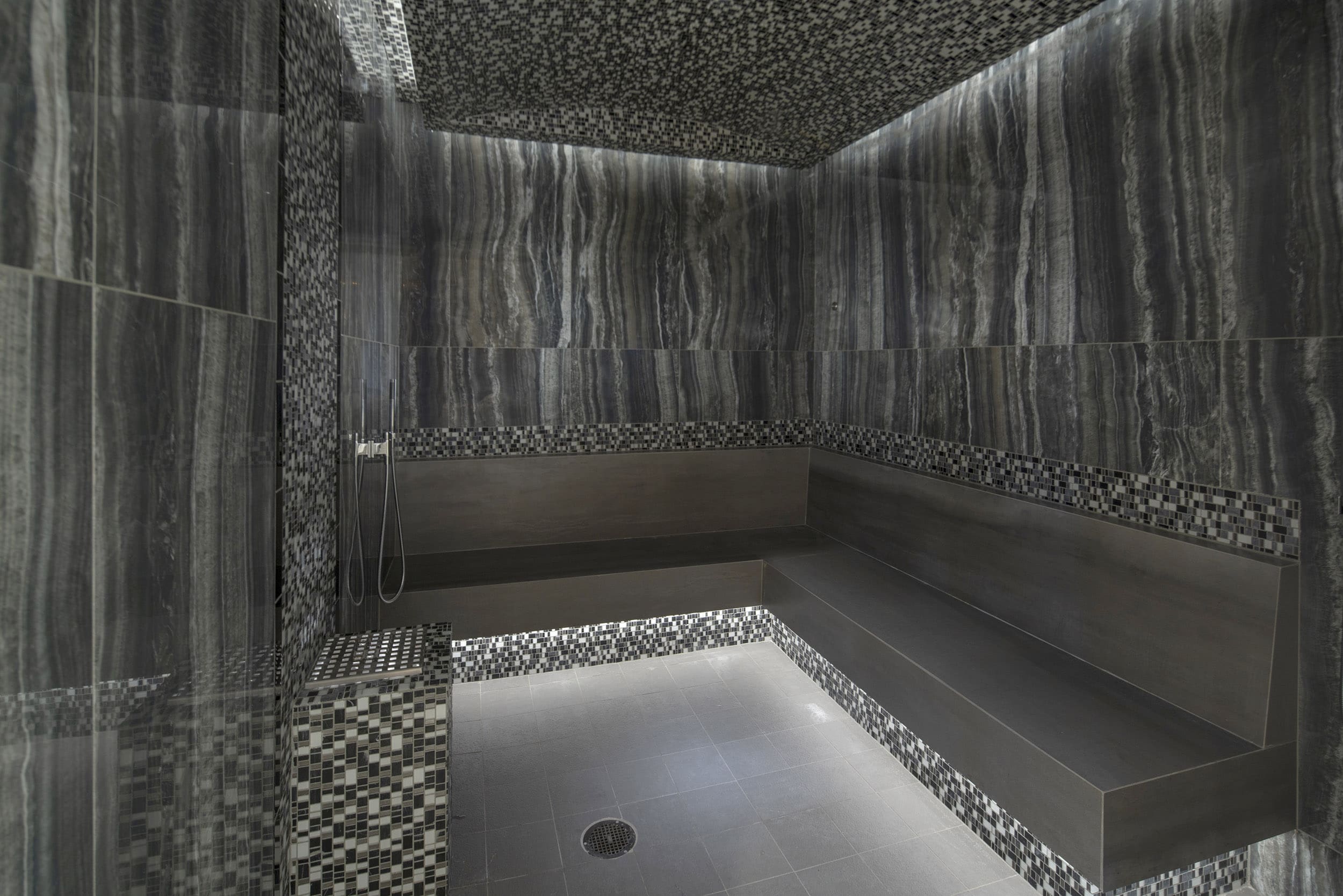 Steam Room at The Post Oak Hotel