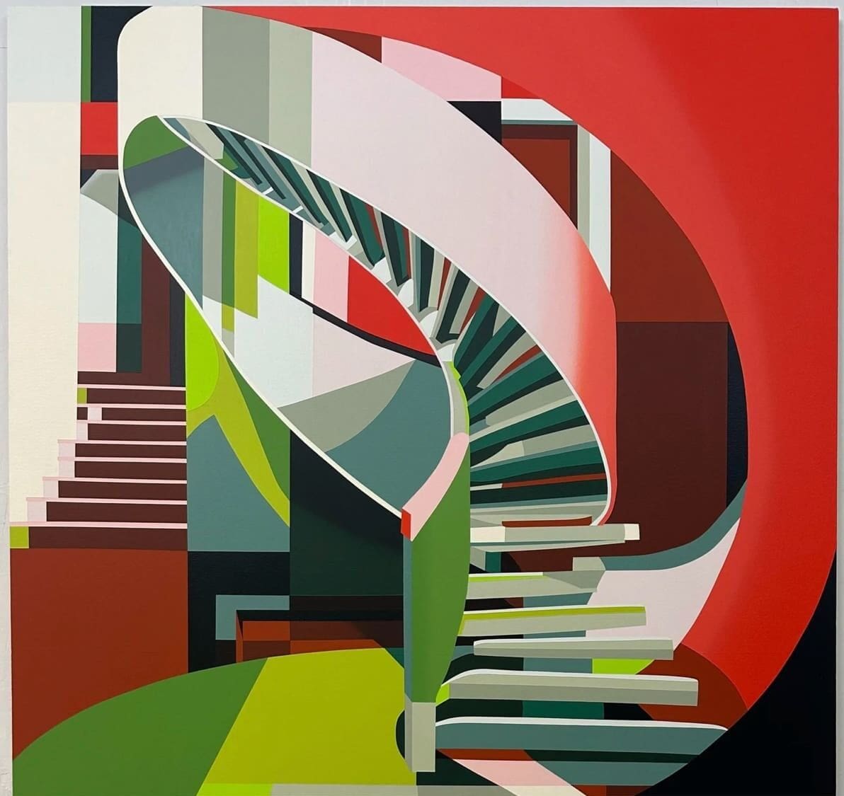 Untitled Art Houston Josh Litos Implosion on Channel 4 Japhet Bates