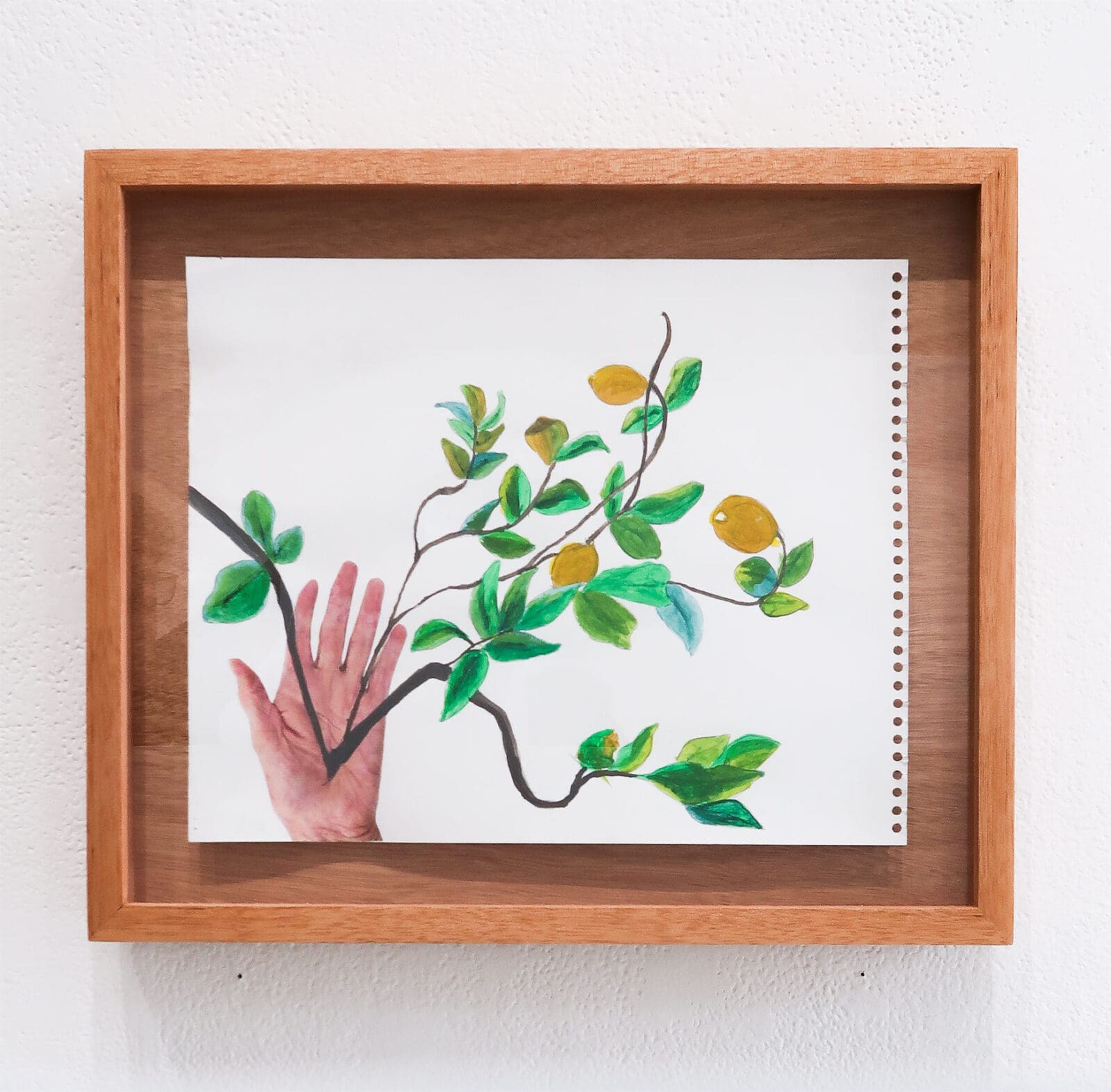 2904 CROP OUT WALL Teresa Serrano, Feeding Nature, 2024