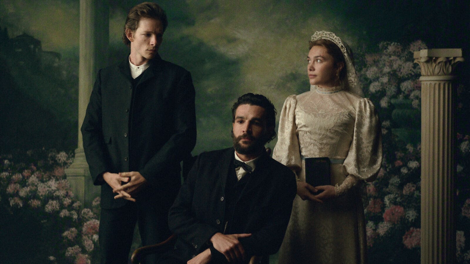 Based on the 1952 John Steinbeck novel, "East of Eden" stars Florence Pugh as Cathy Ames. (Courtesy of Netflix)