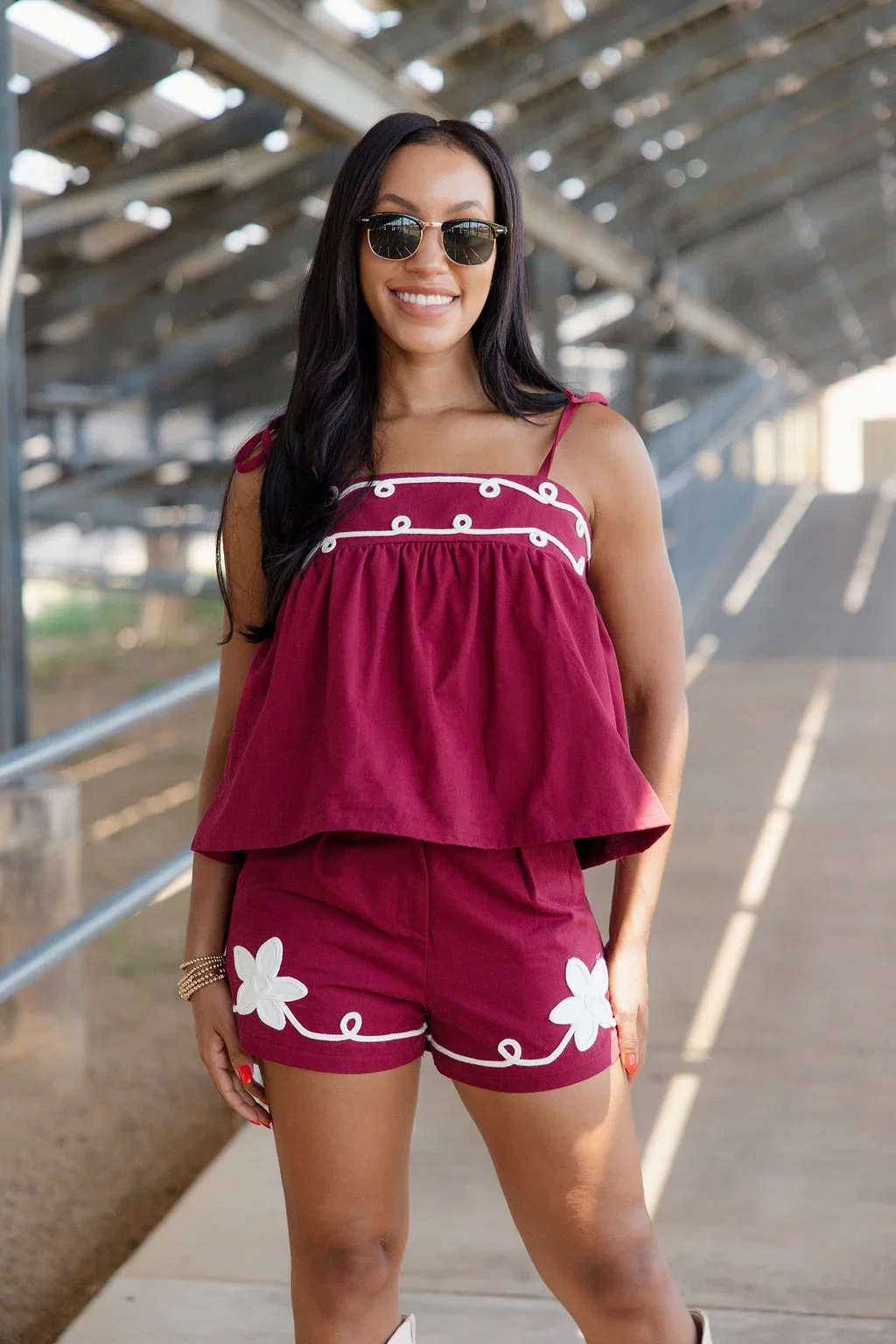 Gig Em Top - Maroon