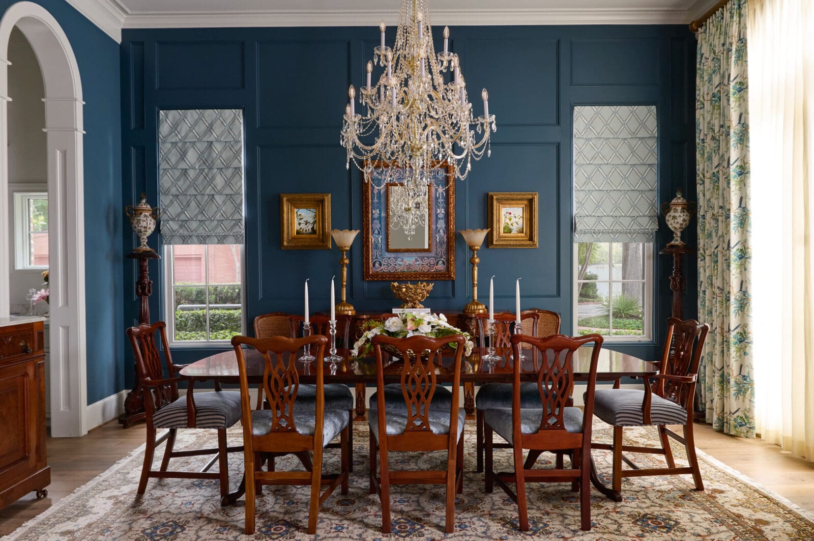 Over nearly six decades together, the couple had assembled a deeply personal collection of fine art, antiques, family heirlooms, and furnishings connected to the various chapters of their lives.