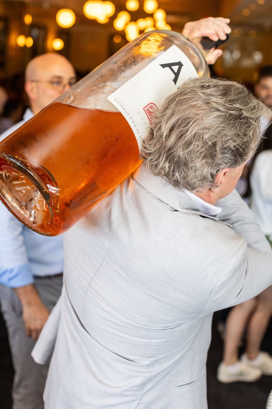 Charles Clark and wine: A symbiotic relationship. (Andrew Hemingway)