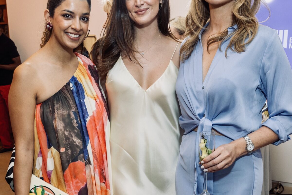 Houston's Next Generation Of Art Leaders Turn Cocktails In the Courtyard Into a Magical Night