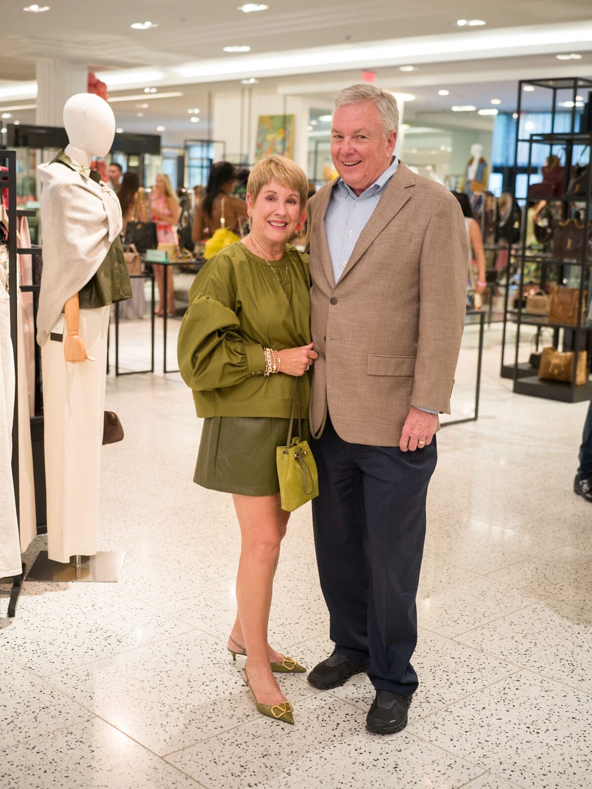 Donna & Norman Lewis at Women of Wardrobe's 23rd annual Summer Soiree at Tootsies (Photo by Daniel Ortiz)