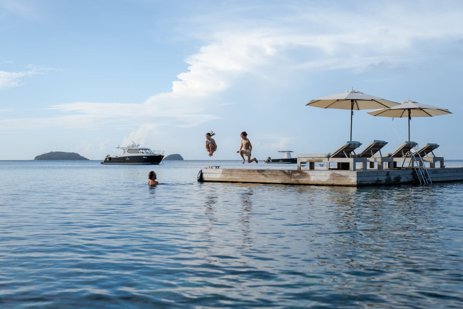 Although Kokomo Private Island is incredibly family friendly, couples and honeymooners have their own quiet corners of the island. 