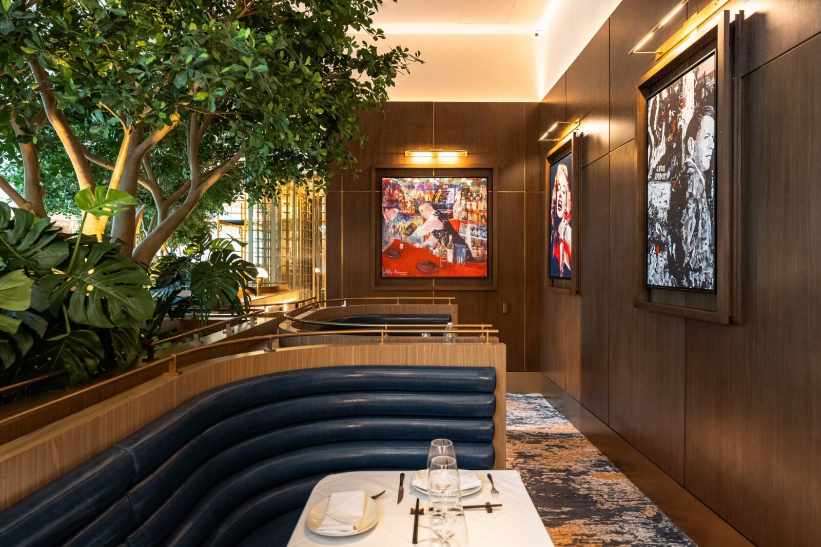 Interior of Mack Allen’s