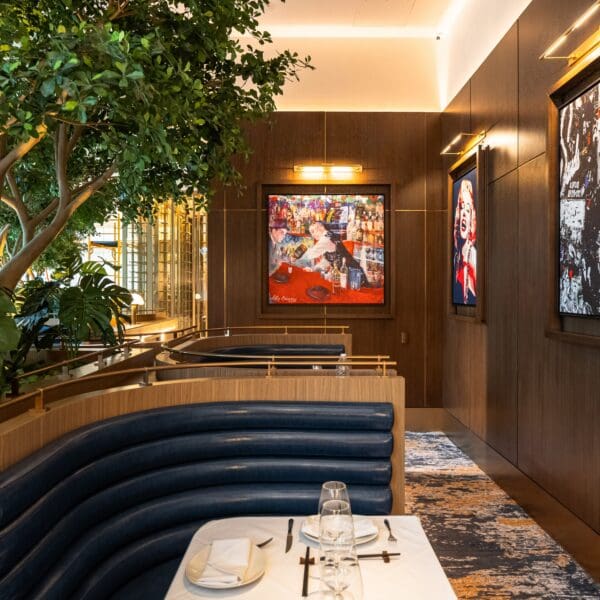 Interior of Mack Allen’s