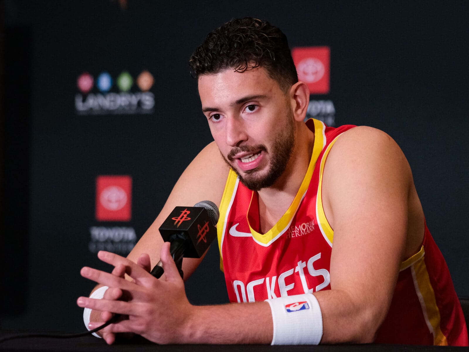 Houston Rockets center Alperen Şengün is nobody's baby anything anymore. 