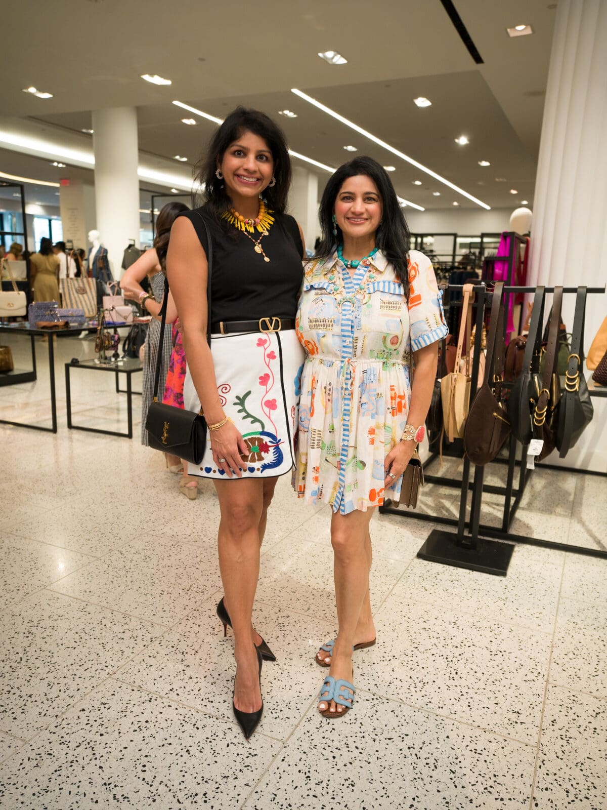 Ruchi Gandhi, Kruti Gandhi at Women of Wardrobe's 23rd annual Summer Soiree at Tootsies (Photo by Daniel Ortiz)