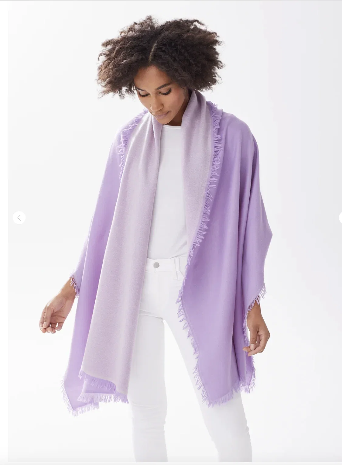 Alice Walker women’s cashmere wrap, $265.