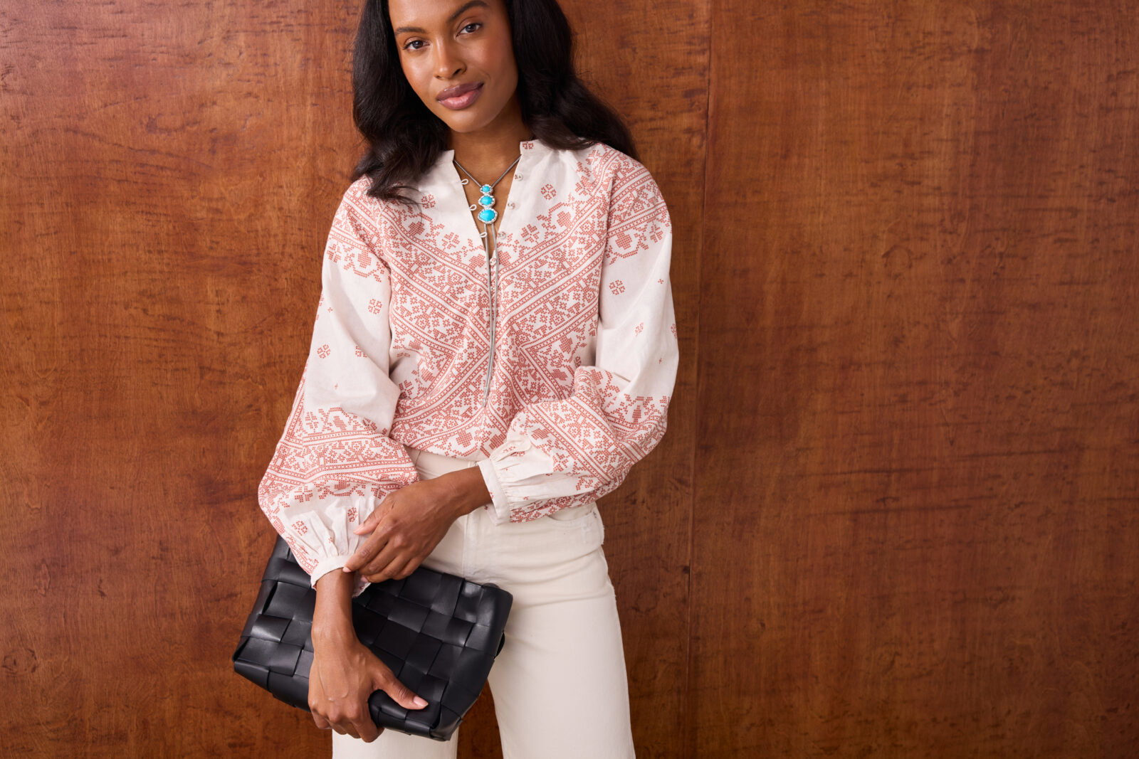 The Ginger Top in the Love Note by Lyndsey Zorich collection for Saint Bernard