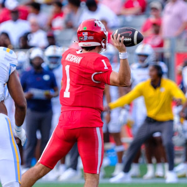 University of Houston Cougars beat tthe Southern Jaguars at TDECU Stadium, September 12, 2026