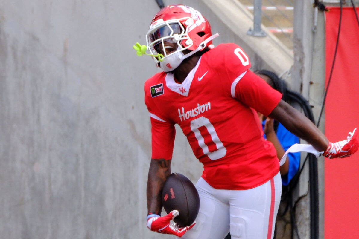 Inside Houston's Viral Slab Football Entrance, Amare Thomas' Baddest Receiver In College Football Push and Surprising Pressure Points