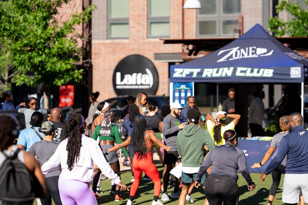 ZFT Run Club at Bayou Park