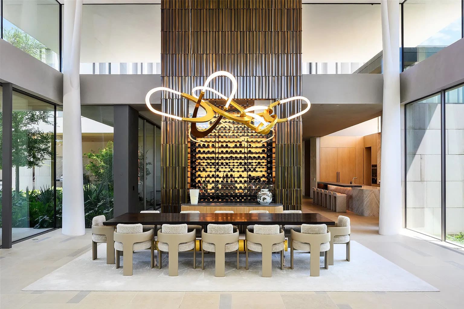 Casa de Ondas' dining room (Photo by Stephen Reed Photography)