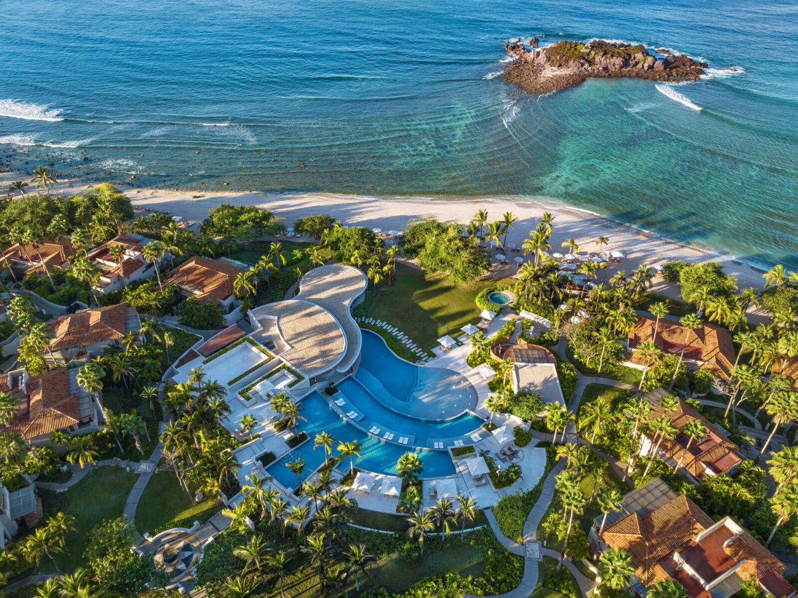 The resort offers three different pools, including an adults-only pool and a family pool. (Photo by The St. Regis Punta Mita)