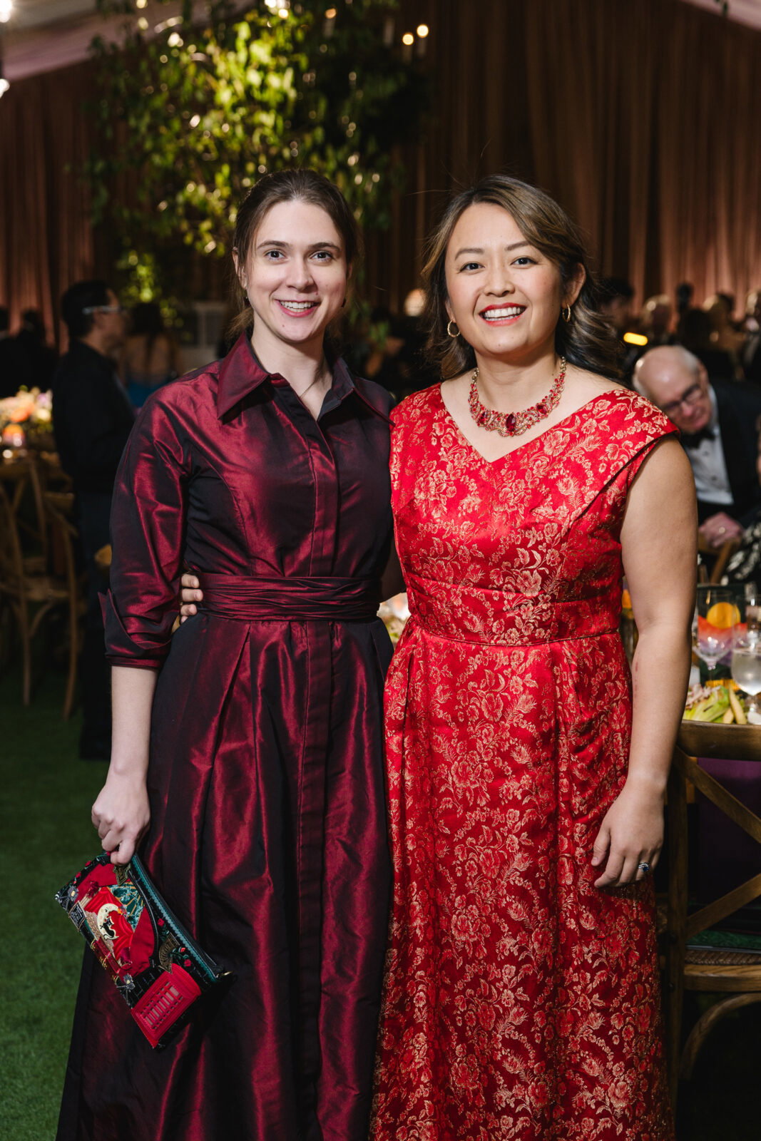 Ilana Walder-Biesanz, Ellen Liu at Houston Grand Opera Opening Night gala (Photo by Johnny Than)
