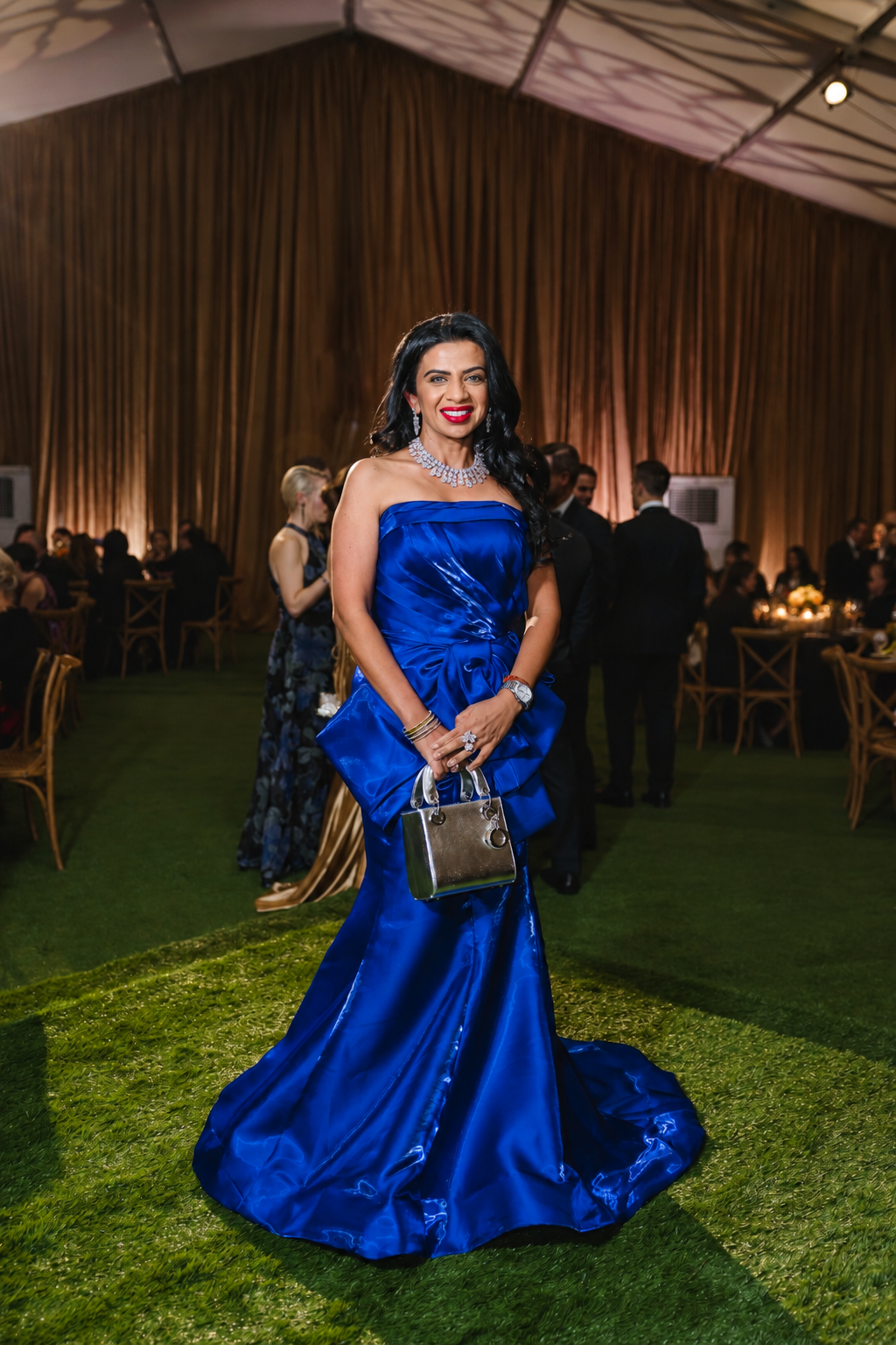 Farida Abjani at Houston Grand Opera Opening Night gala (Photo by Johnny Than)
