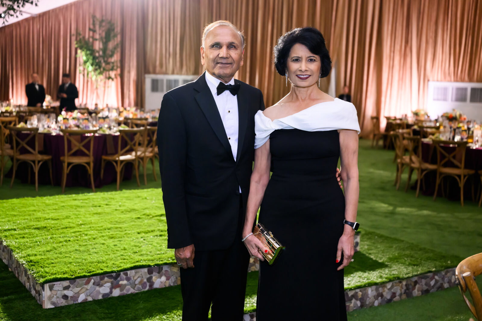 Suresh & Renu Khator at Houston Grand Opera Opening Night gala (Photo by Michelle Watson)