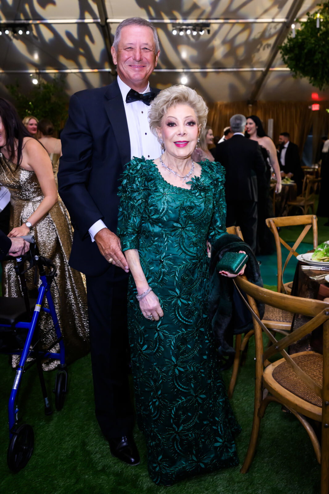David Wuthrich & Margaret Alkek Williams at Houston Grand Opera Opening Night gala (Photo by Michelle Watson)