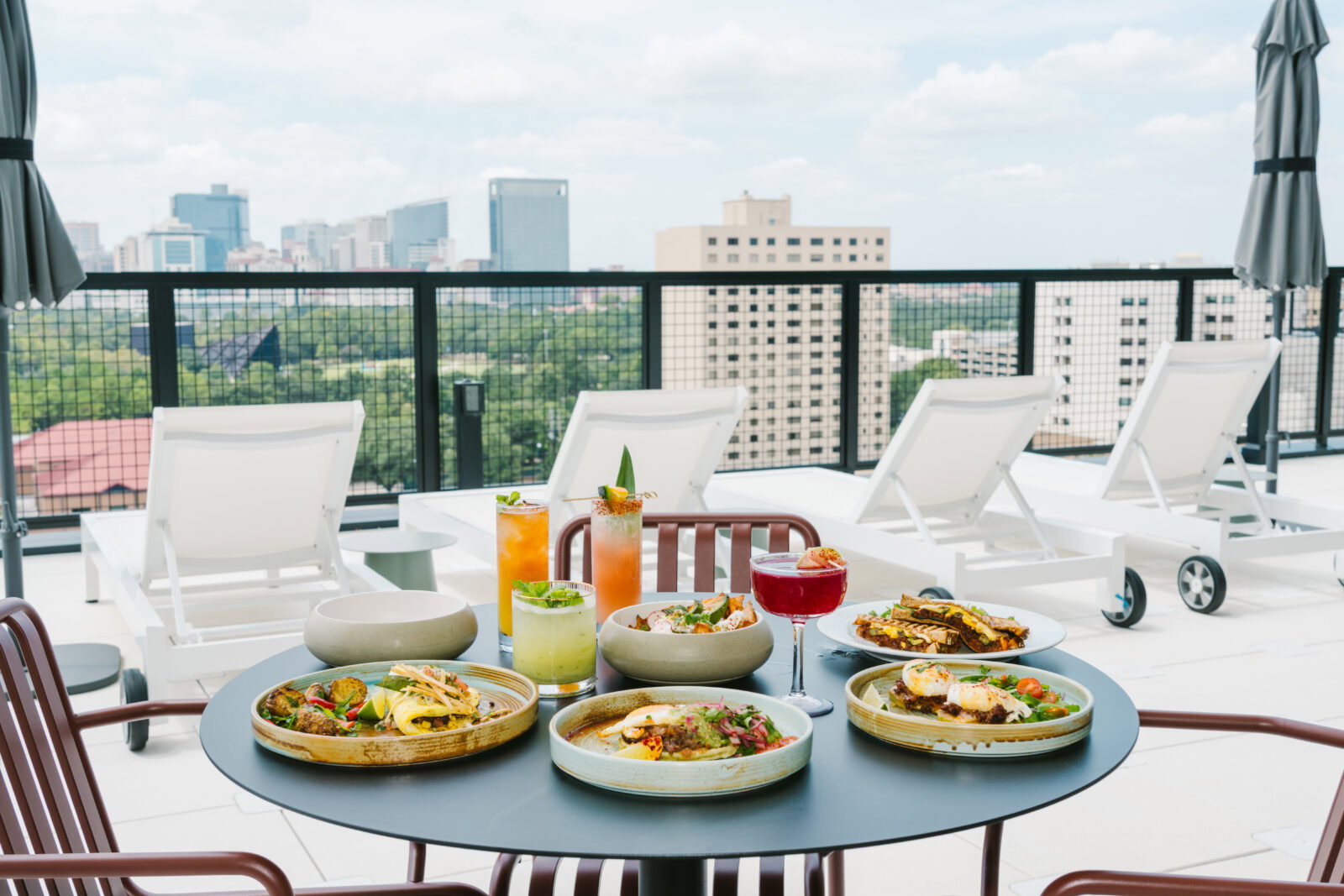 The Branch brings views of Houston, Chris Williams' food and an impressive breakfast spread. (Photo by Rebekah Flores)