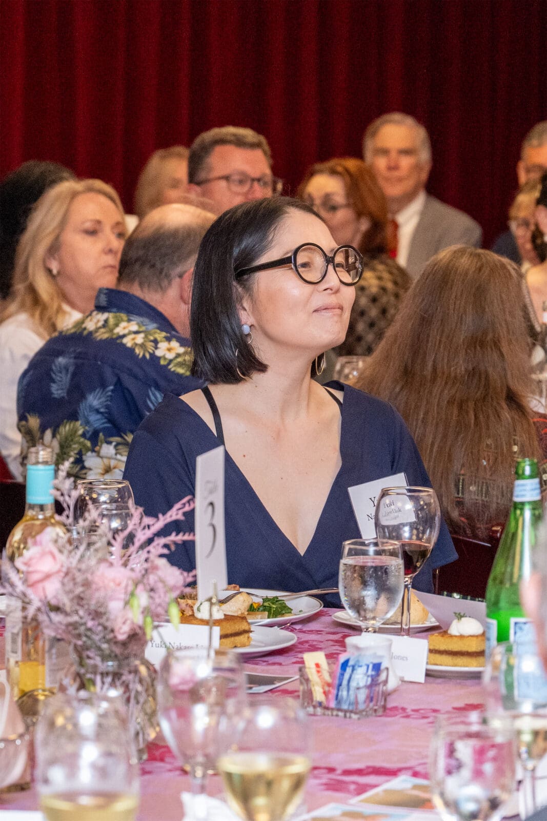 Yuki Nakase Link at Alley Theatre Opening Night Dinner (Photo by Jacob Power)