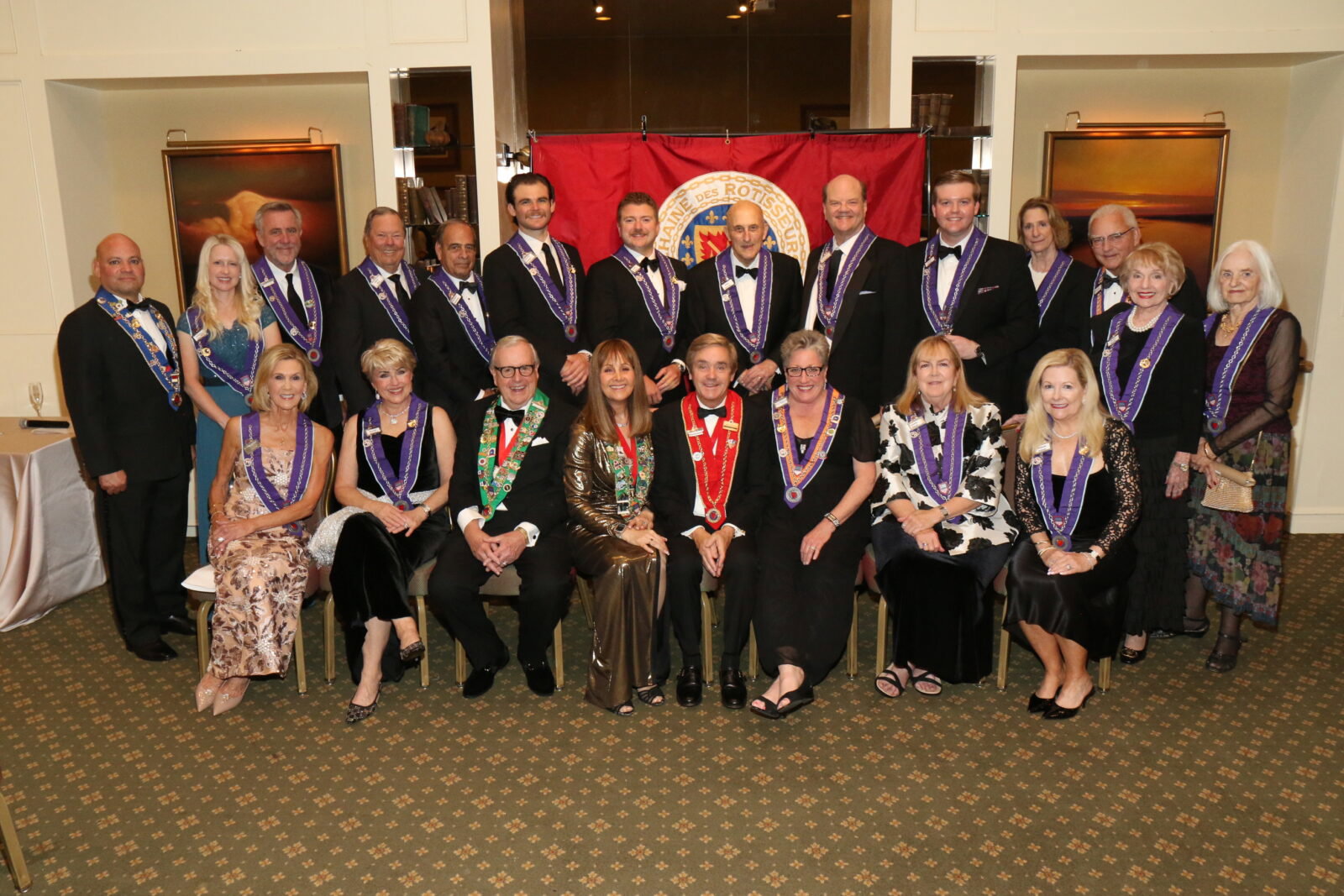 The Fort Worth chapter of La Chaîne des Rôtisseurs has grown in recent years. (Courtesy of La Chaîne des Rôtisseurs)

