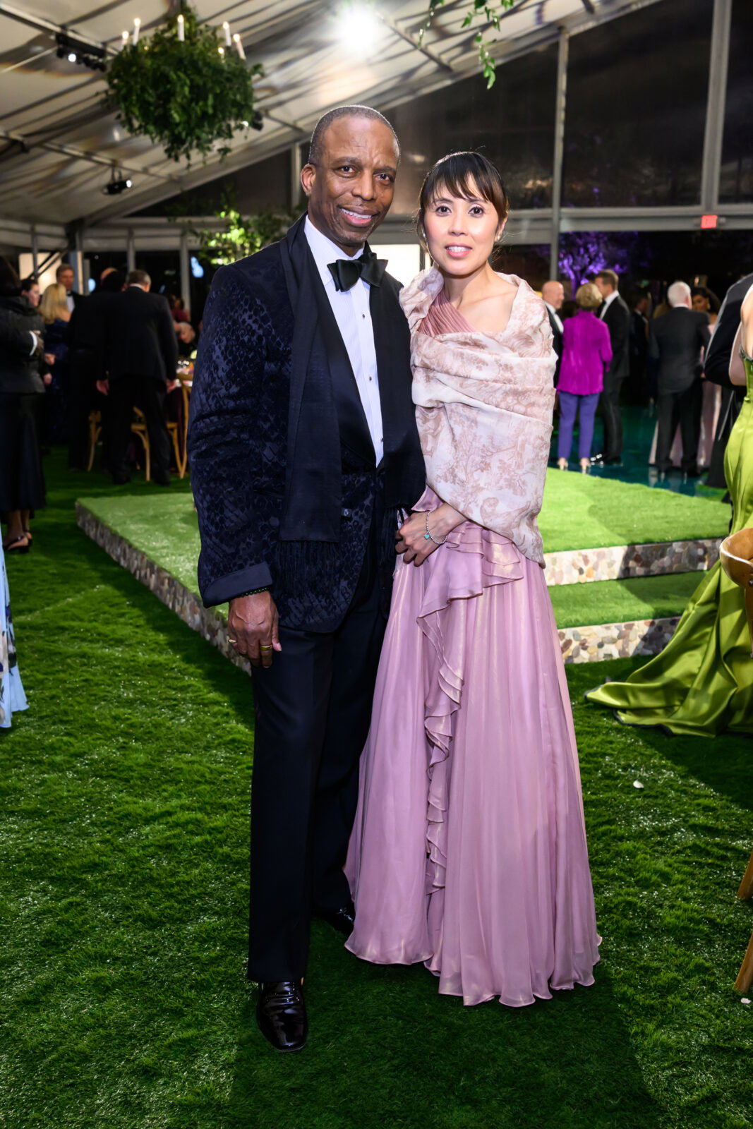 Astley Blair, Viviana Jolie at Houston Grand Opera Opening Night gala (Photo by Michelle Watson)