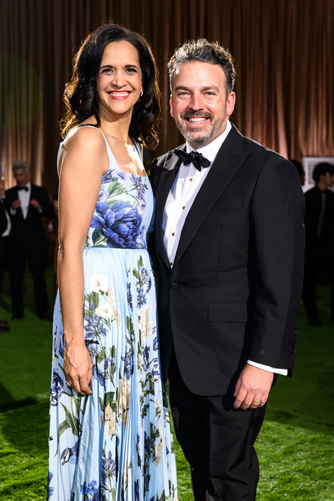 Khori Dastoor, James Gaffigan at Houston Grand Opera Opening Night gala (Photo by Michelle Watson)