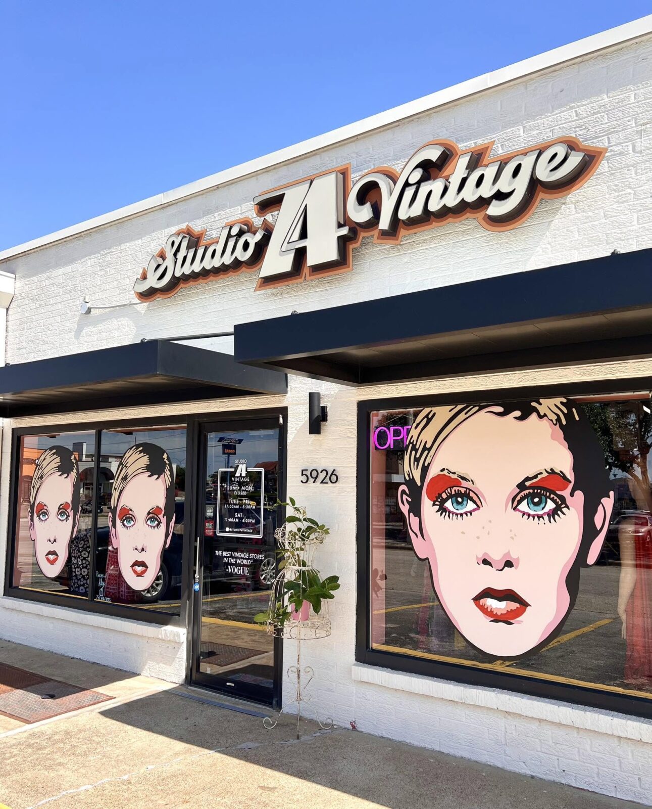 Vogue named the Fort Worth boutique among the world’s best vintage stores. (Courtesy of Studio 74 Vintage)