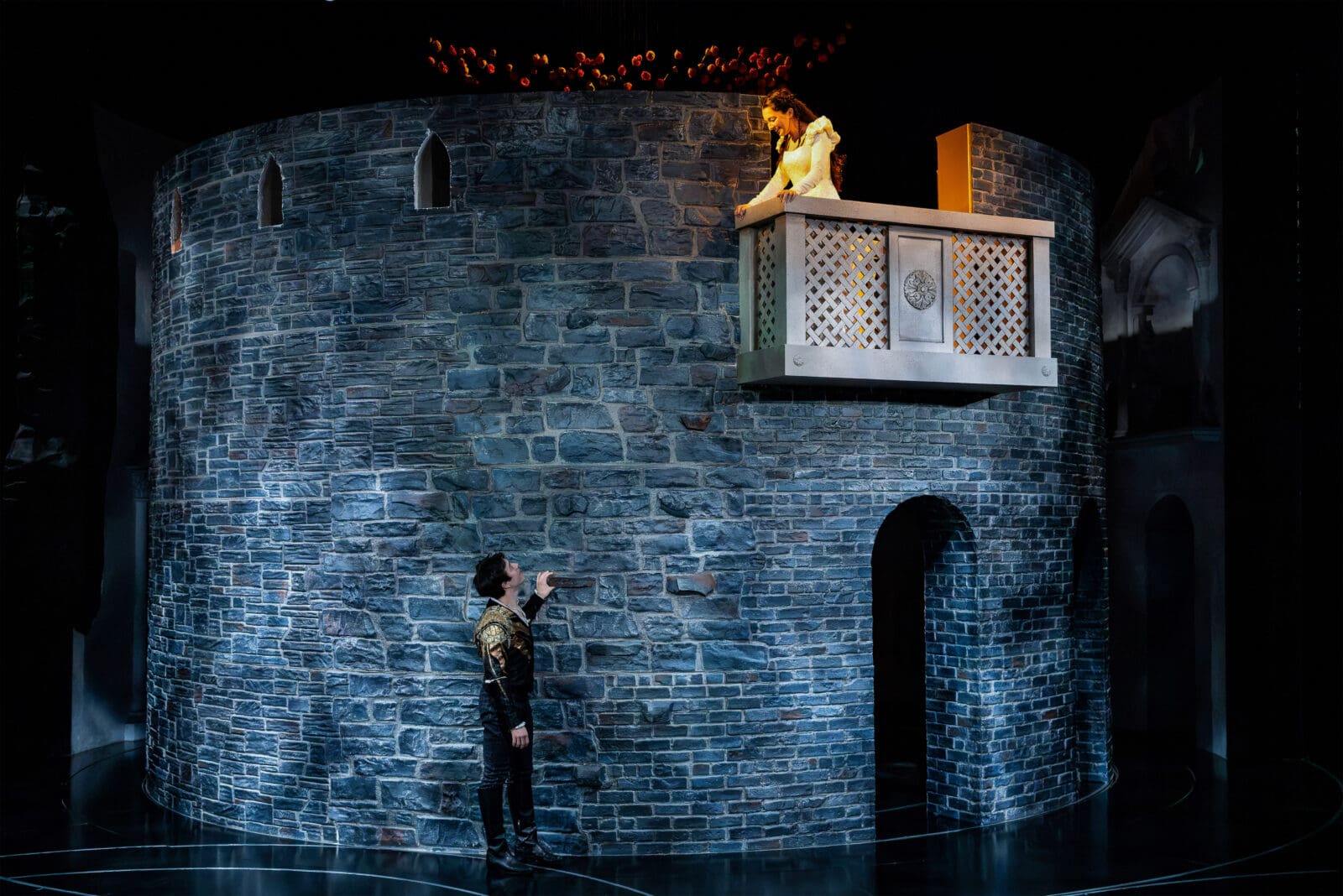 Rob B. Kellogg and Melissa Molano in Alley Theatre’s production of "Romeo and Juliet." (Photo by Lynn Lane)