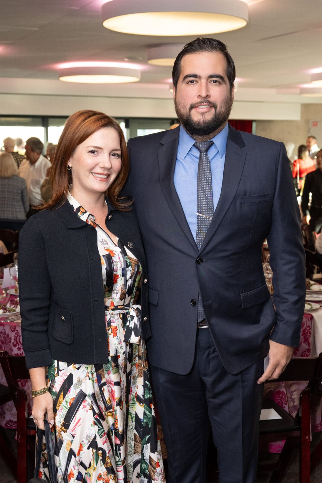 Maria & Jorge Romo at Alley Theatre Opening Night Dinner (Photo by Jacob Power)