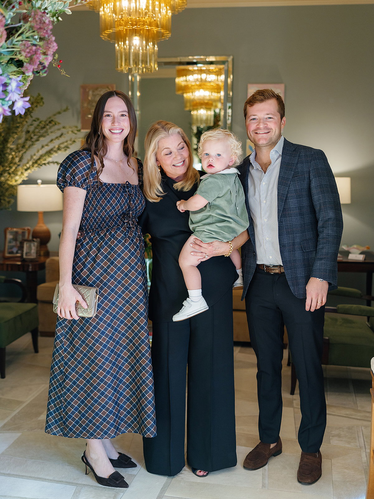  Caroline Jones Moldawer, Susanna Moldawer, Palmer Moldawer, Matthew Moldawer (Photo by Victoria Greig)