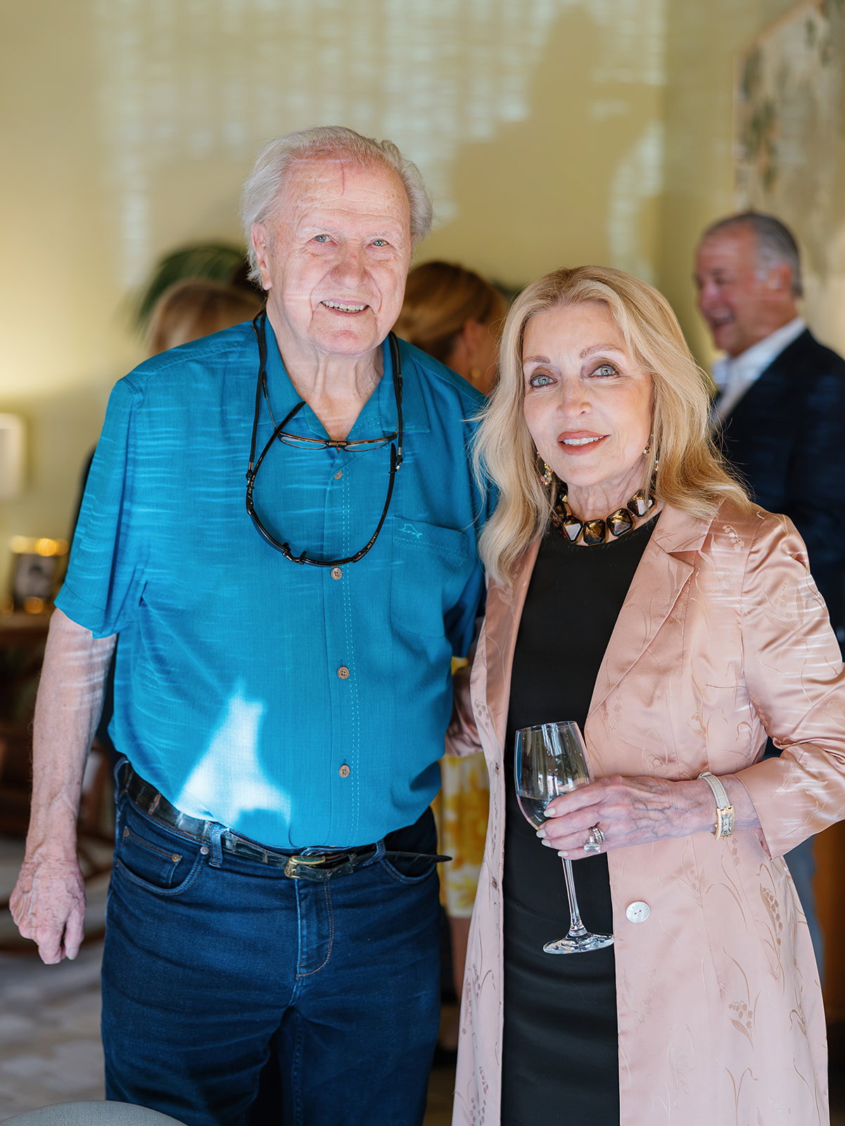 Phill Cobb, Jan Showers (Photo by Victoria Greig)