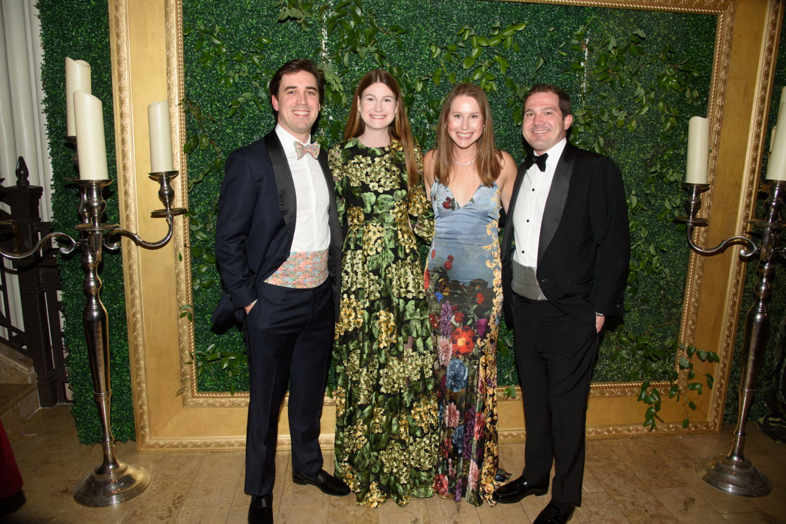 Andrew & Kendall Strait, Morgan Allen Neal & Cameron Neal at Children's Museum Houston gala (Photo by Alexander's Fine Portrait Design)