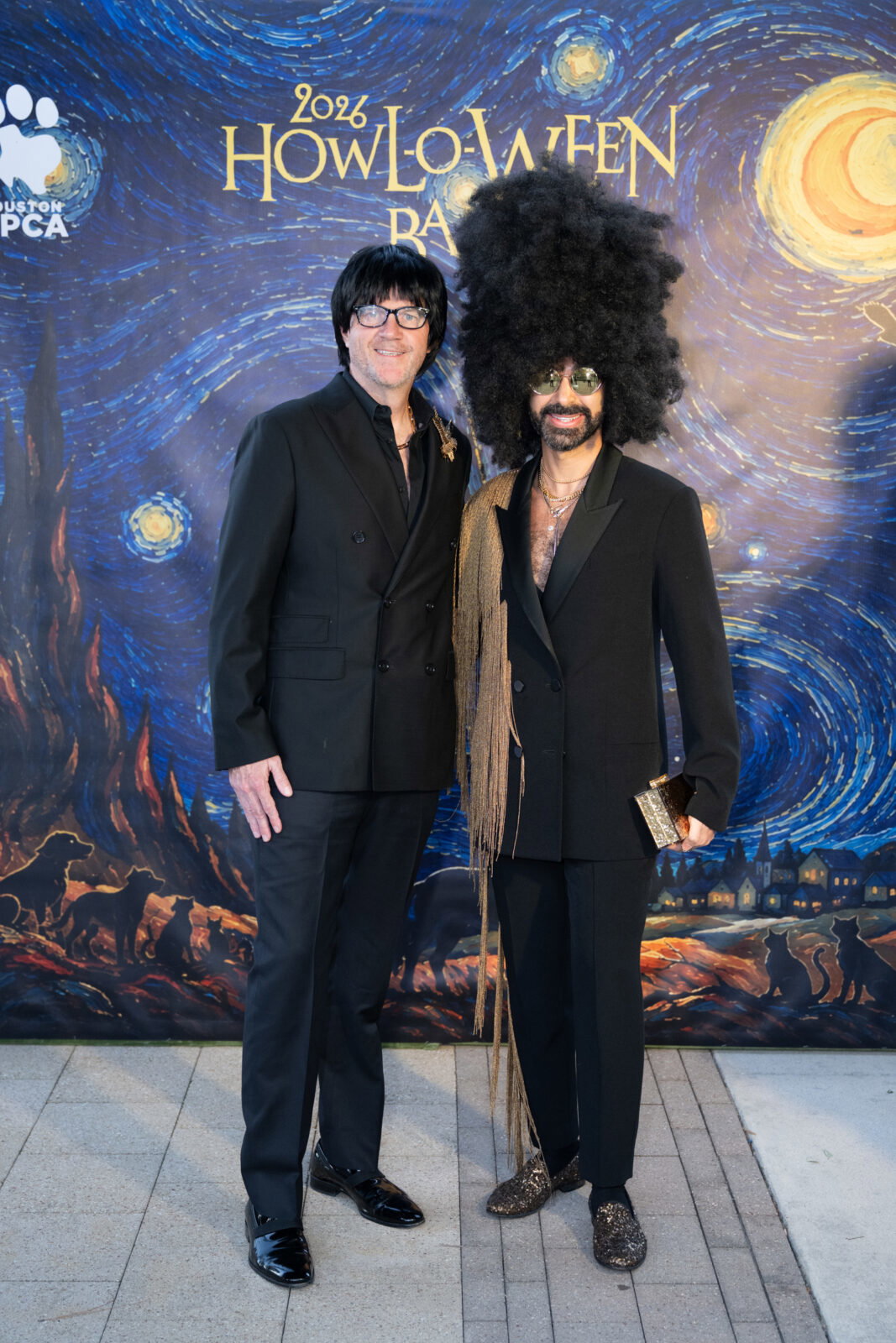 Bill Baldwin, Fady Armanious at Houston SPCA's 2026 Howl-O-Ween Ball (Photo by Wilson Parish)
