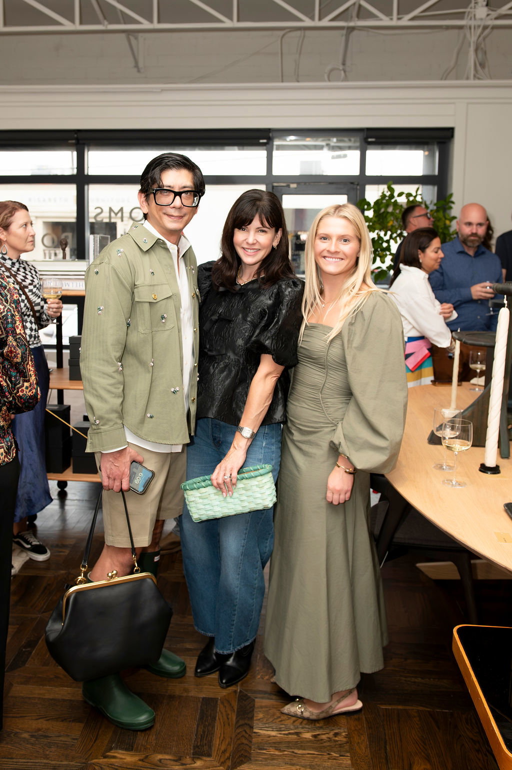 Billy Fong, Sara See, Carly Fuhrmann (Photo by Tamytha Cameron)