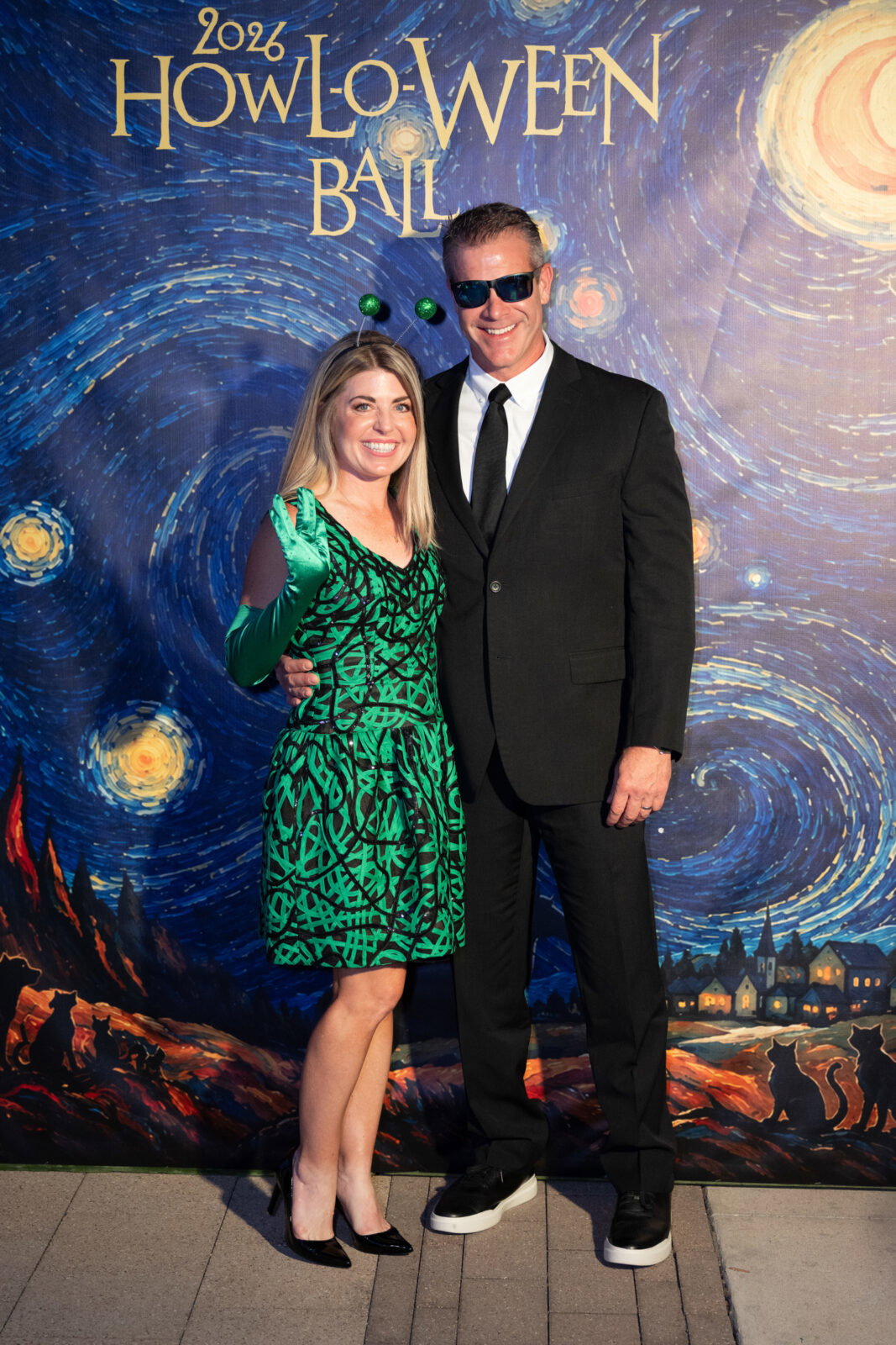 Brittany Clark, Adam Clark at Houston SPCA's 2026 Howl-O-Ween Ball (Photo by Wilson Parish)
