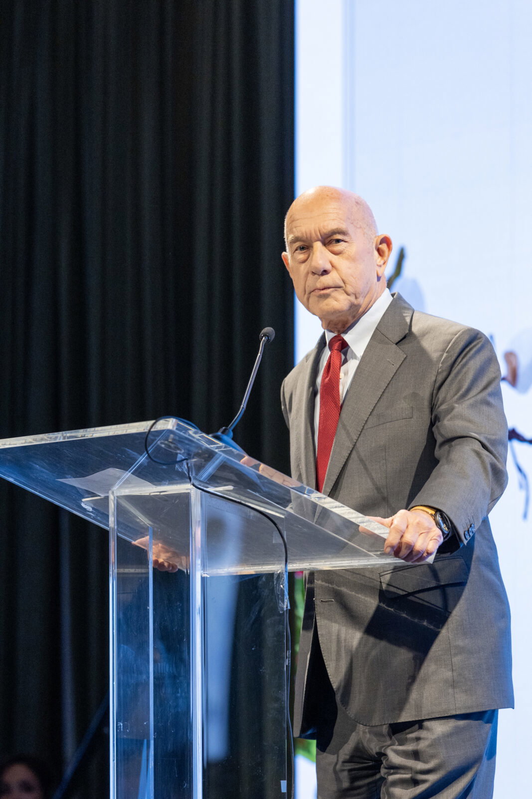 Houston Mayor John Whitmire at the Houston Parks Board 50th anniversary celebration (Photo by Jenny Antill, courtesy of Houston Parks Board )