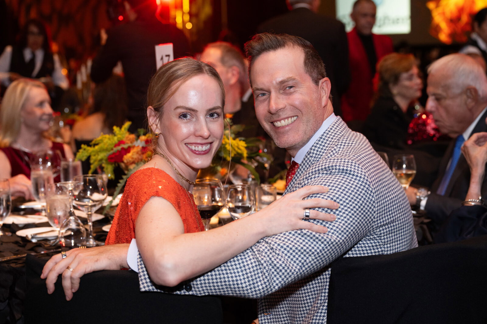 Clay & Jay McKenna at the Red Hot Gala (Photo by Wilson Parish)