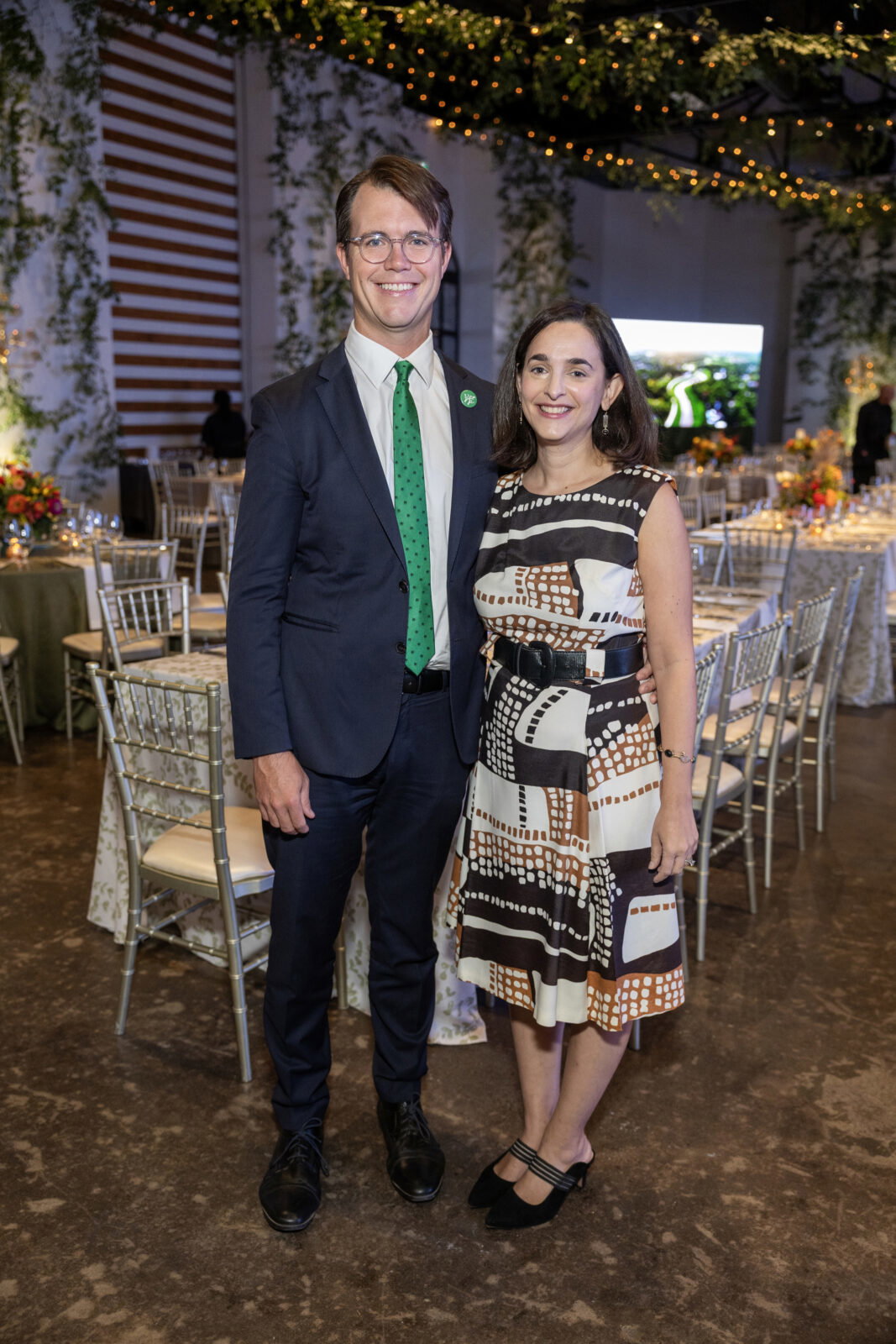 Houston Parks Board 50th anniversary celebration co-chairs Taylor & Jessica Chapman (Photo by Jenny Antill, courtesy of Houston Parks Board )