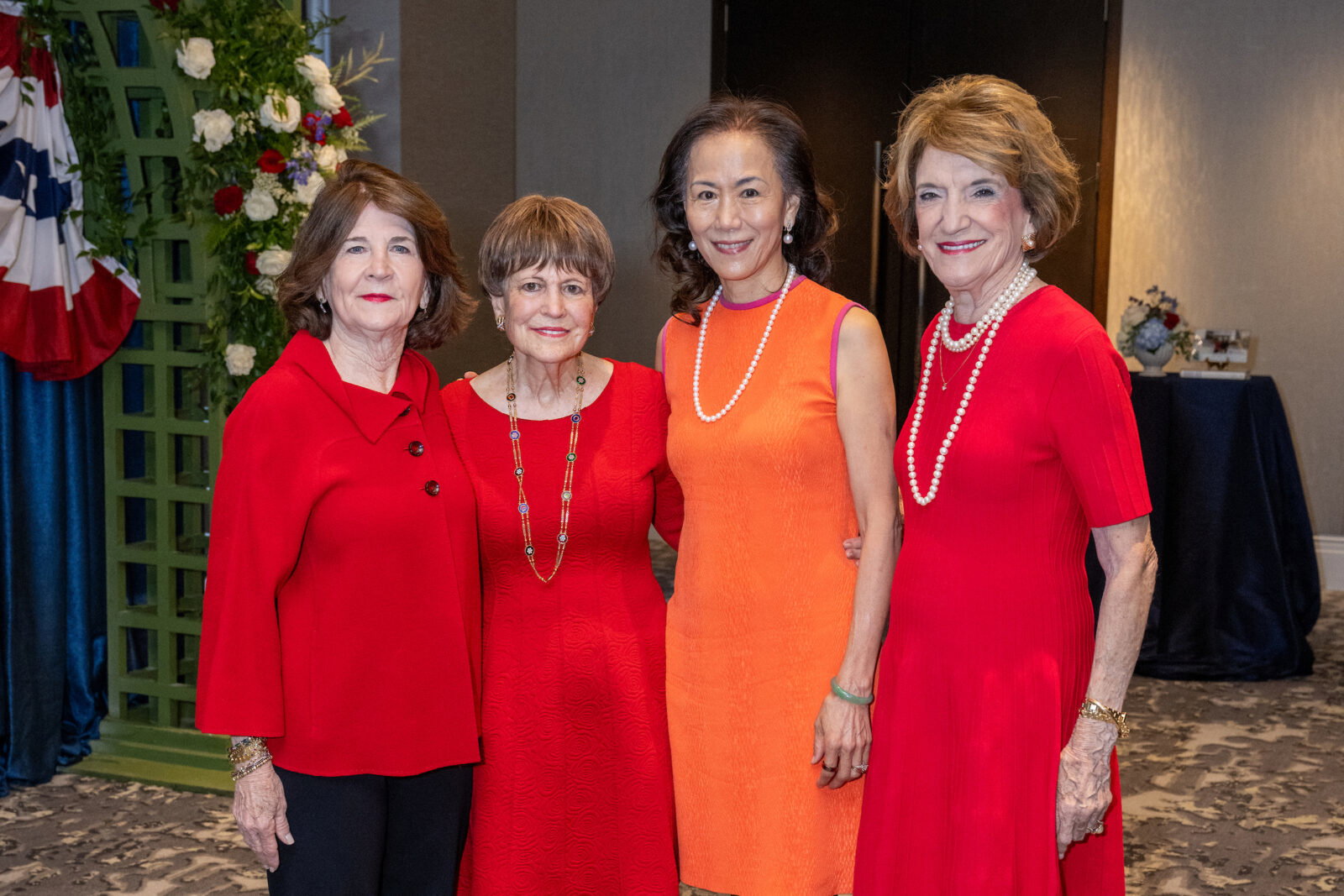 Colleen Sherlock, Regina Rogers, Ping Sun, Sandra Shenki at Power of Literacy (Photo by Jacob Power)